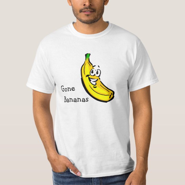 T-shirt Bananes disparues (Devant)