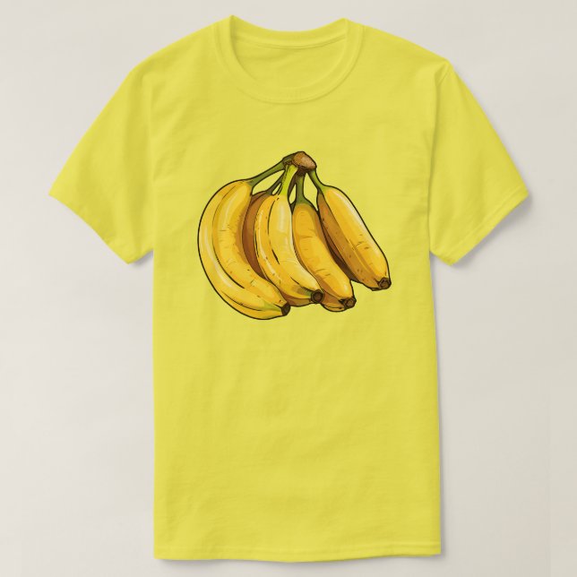 T-shirt Bananes jaunes (Design devant)
