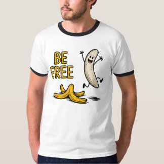 T-shirt Bananes Libres – Jeu de mots drôle sur un fruit ép