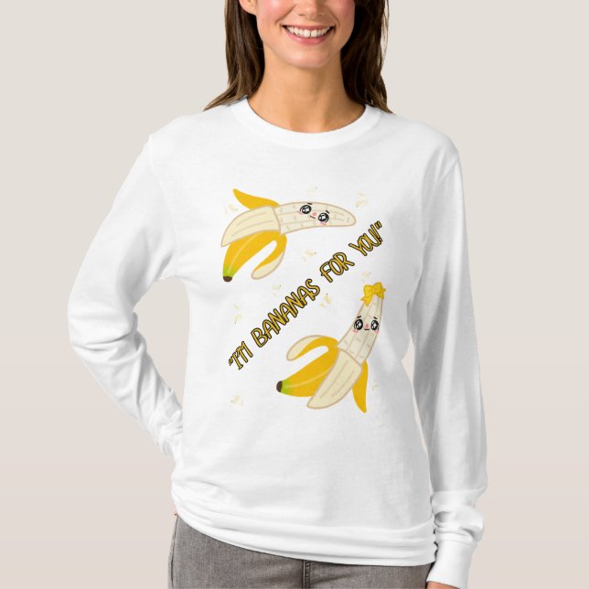 T-SHIRT BANANES POUR VOUS (Devant)