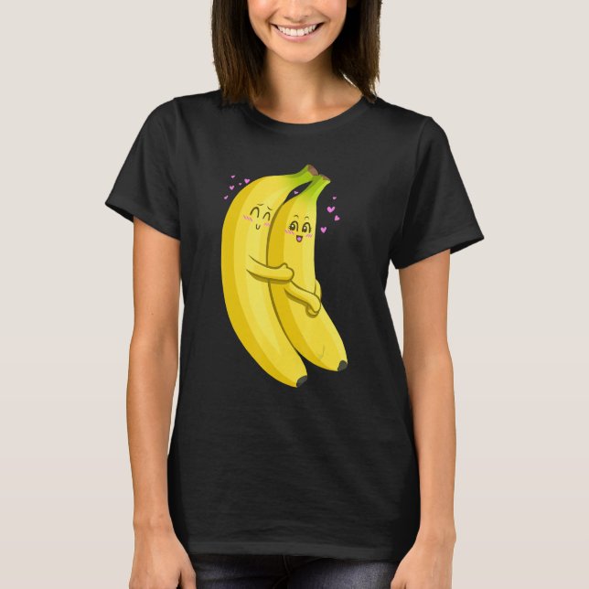 T-shirt Bananes serrées (Devant)