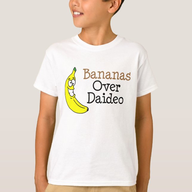 T-shirt Bananes sur Daideo (Devant)