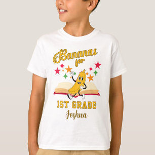 T-shirt Bananes sur mesure mignonnes Retour à la chemise s
