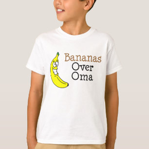 T-shirt Bananes sur Oma