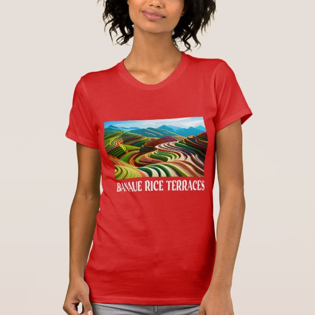 T-shirt Banaue Rice Tarraces, Banaue, Ifugao (Devant)