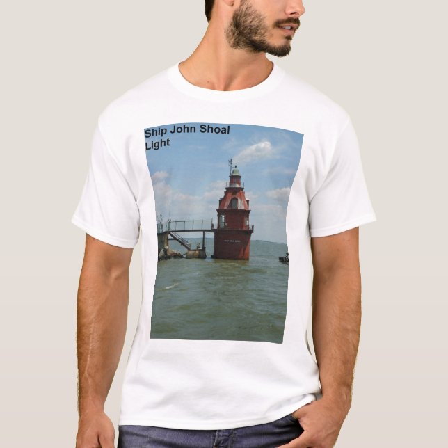 T-shirt Banc de John de bateau (Devant)