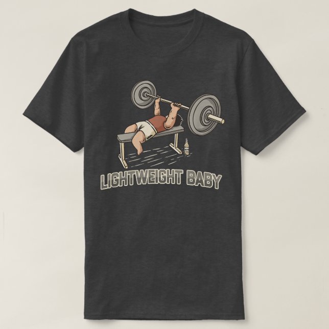 T-shirt Banc pour bébé léger (Design devant)