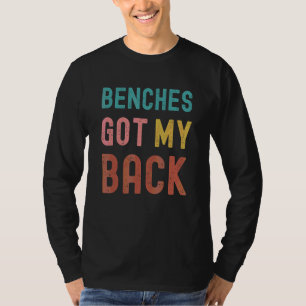 T-shirt Bancs J'ai Mon Dos Entraînement Gymnastique Haltè