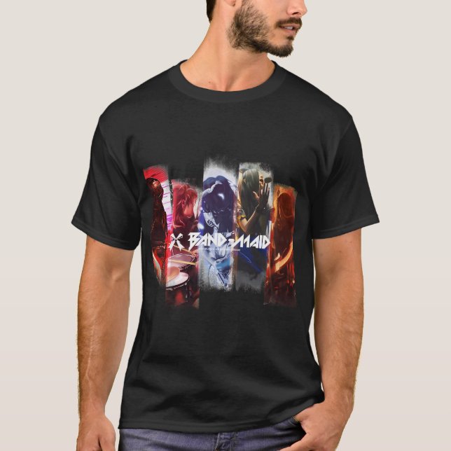 T-SHIRT BAND-MAID BANGER!! (Devant)