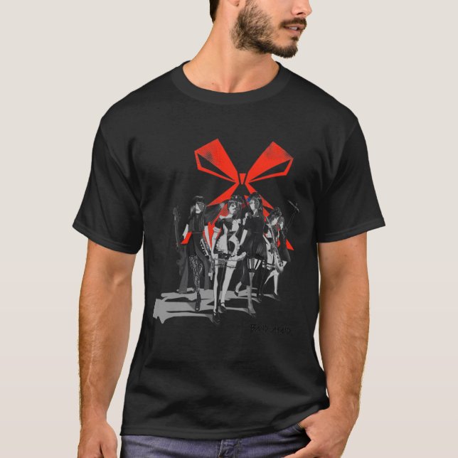 T-shirt Band Maid style manga (Devant)