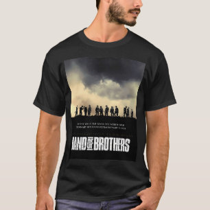 T-shirt Band of Brothers 3 loerrcok soldats de la WWII