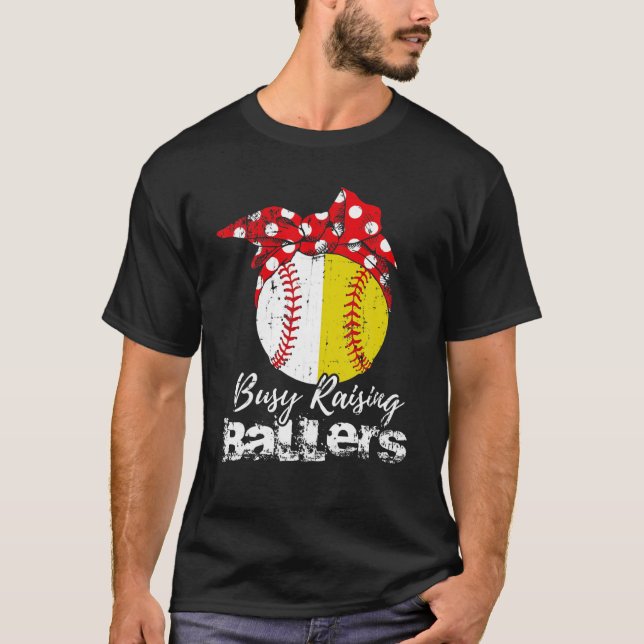 T-shirt Bandana de baseball de baseball de base-ball (Devant)