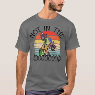 T-shirt Bandana De Vache Highland Pas Dans L'Humeur Ouest