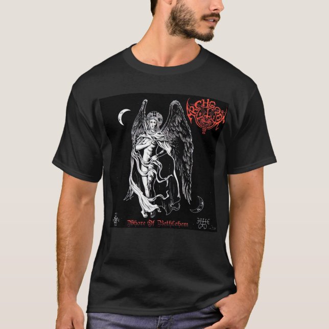 T-shirt Bande Black metal Debout thrash lourd Goth Album (Devant)