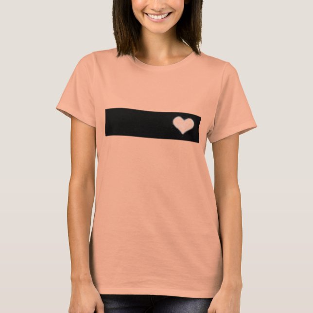 T-shirt bande cardiaque (Devant)