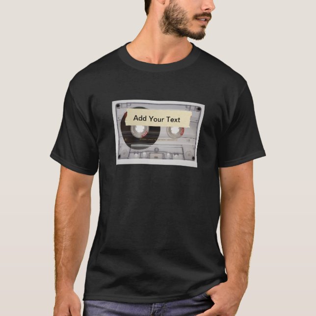 T-shirt Bande Casette (Devant)