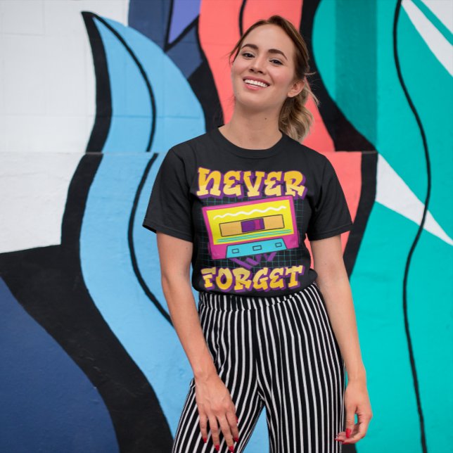 T-shirt Bande Cassette (Créateur téléchargé)