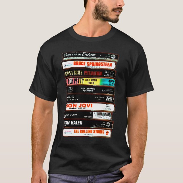 T-shirt Bande Cassette (Devant)