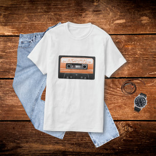 T-shirt Bande Cassette Rétro Toujours Faire Bouger Les Cho