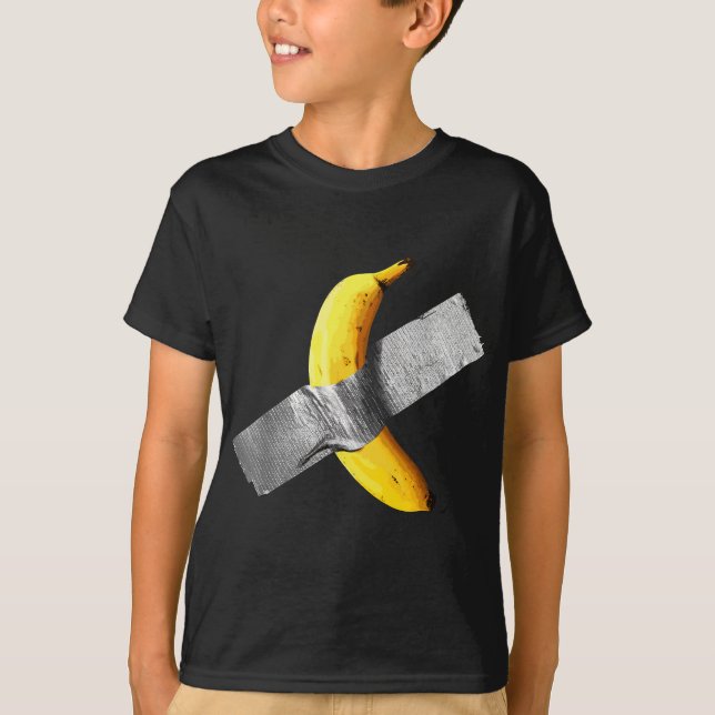 T-shirt Bande de banane Belle Art Parodie Frui Artistique (Devant)