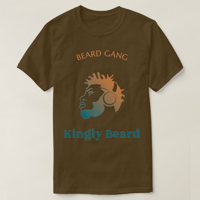 T-shirt Bande de barbe 10 (Design devant)
