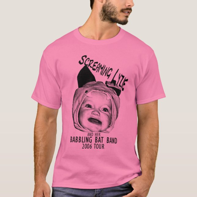 T-shirt bande de batte (Devant)