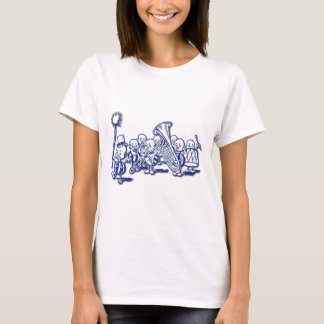 T-shirt Bande de "brownie" jouant le tuba et le trombone
