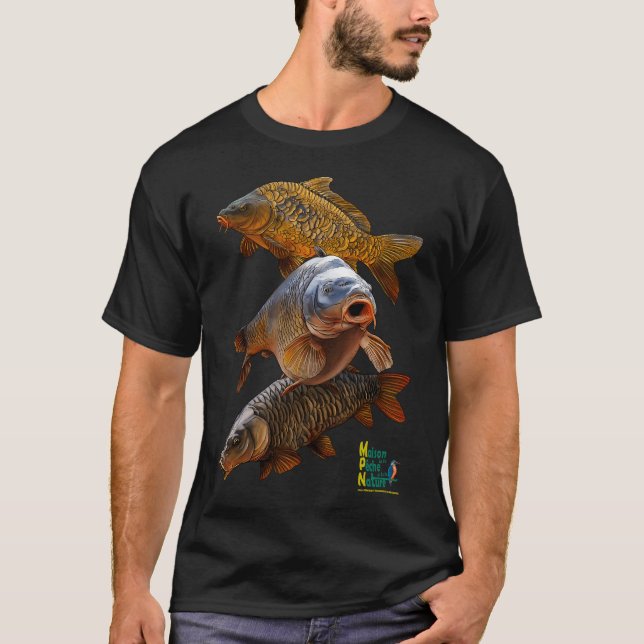 T-shirt Bande de carpes (Devant)
