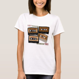T-shirt Bande de cassette de tezeta Throwback