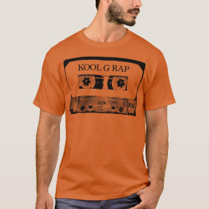 T-shirt Bande de cassette en rap Kool G