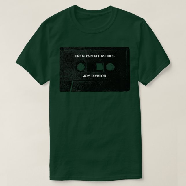 T-shirt Bande de cassette Joy Division (Design devant)