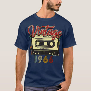T-shirt Bande de cassette vintage 1966