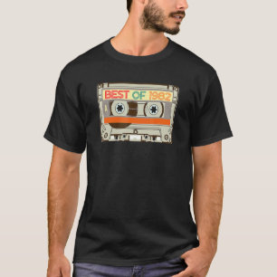 T-shirt Bande De Cassette vintage Anniversaire Né Au Meill