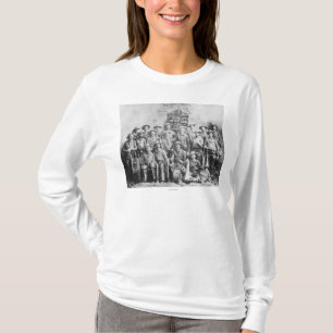 T-shirt Bande de cowboy de ville de Dodge avec des