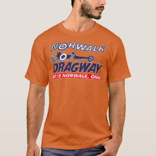 T-shirt Bande de Drag de Norwalk Dragway Ohio