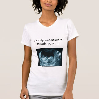 T-shirt Bande de frottement arrière