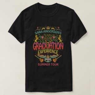 T-shirt Bande de graduation Retro les années 70 Concert Lo