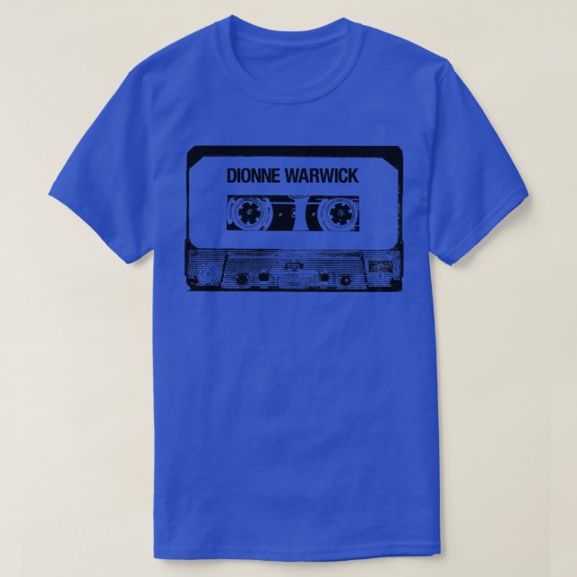T-shirt Bande de la casette Dionne Warwick (Design devant)