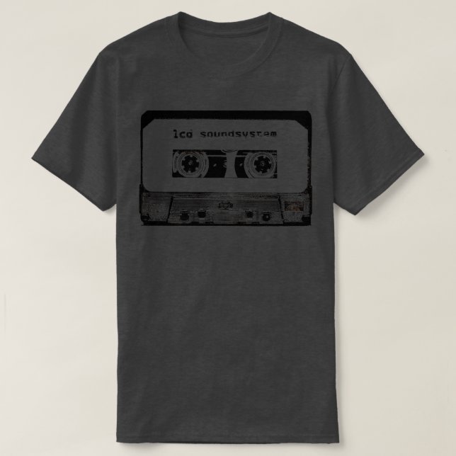 T-shirt Bande De La Cassette Du Système Sonore Lcd (Design devant)