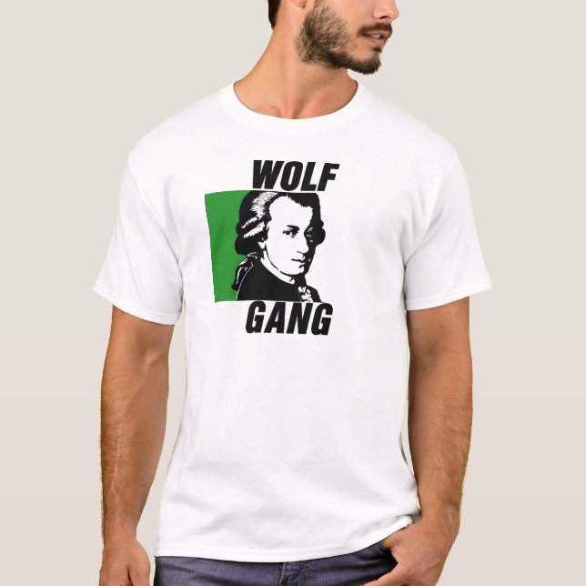 T-shirt Bande de loup (Devant)