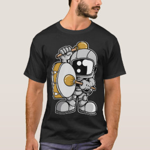 T-shirt Bande de Marche des astronautes