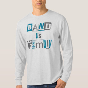 T-shirt Bande de Marquage Bande de dire est famille
