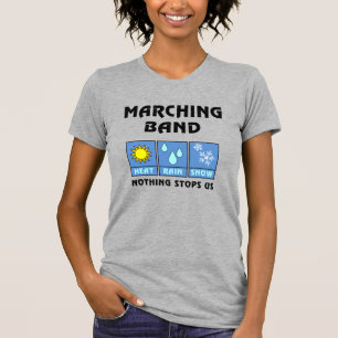 T-shirt Bande de marquage Météo