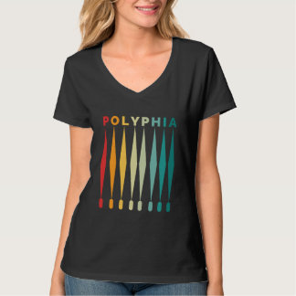 T-shirt Bande de polyphie Rétro