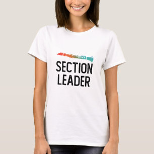T-shirt Bande de repérage des chefs de section Clarinet