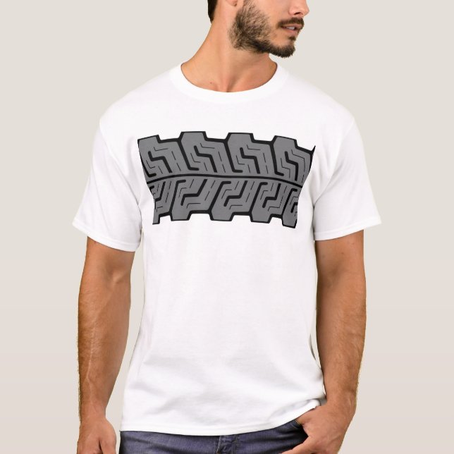 T-shirt bande de roulement (Devant)