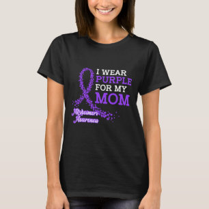 T-shirt Bande de sensibilisation à la maladie d'Alzheimer