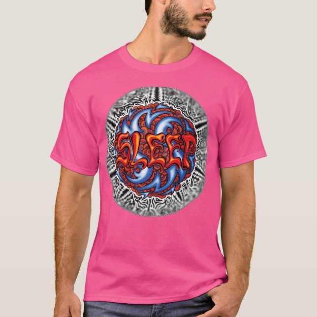T-shirt Bande de sommeil (Devant)