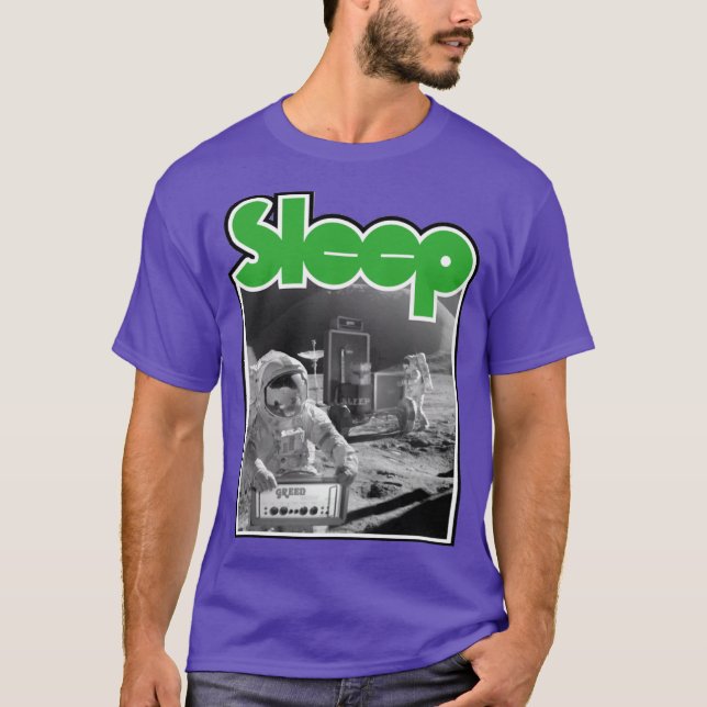 T-shirt Bande de sommeil vintage (Devant)