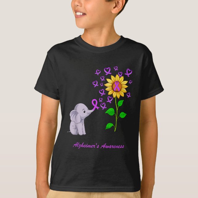 T-shirt Bande d'éléphant violet Heimers extrêmes (Devant)